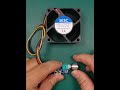 DC12V Manual Four Wire PWM Fan Speed Regulator Dcmotor Bldcfan Pcbdesign FanPCB PWMmotor Fan 