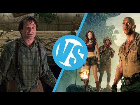 Jumanji (1995) VS Jumanji (2017) : Movie Feuds