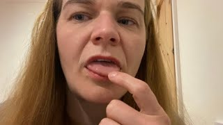 Asmr - Very slow - Finger licking face tracing