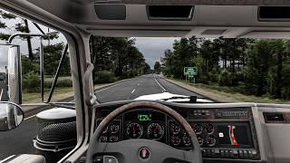 American Truck Simulator - Ultra Realistic 4K Mods + Snowymoon Graphics | Full Drive [​202 Mi]