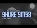 ANALIZANDO EL MICRÓFONO SHURE SM58 I César Llanos