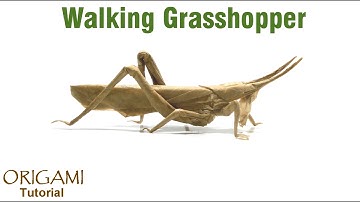 Origami Walking Grasshopper (Brian Chan)