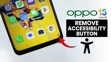 [ColorOS 15] How to Remove Accessibility Icon on Oppo - Remove Person Symbol