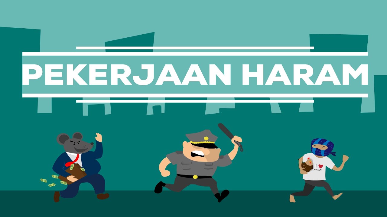  INFOGRAPHIC 8 Macam  Pekerjaan  Haram dan Pendapatannya 