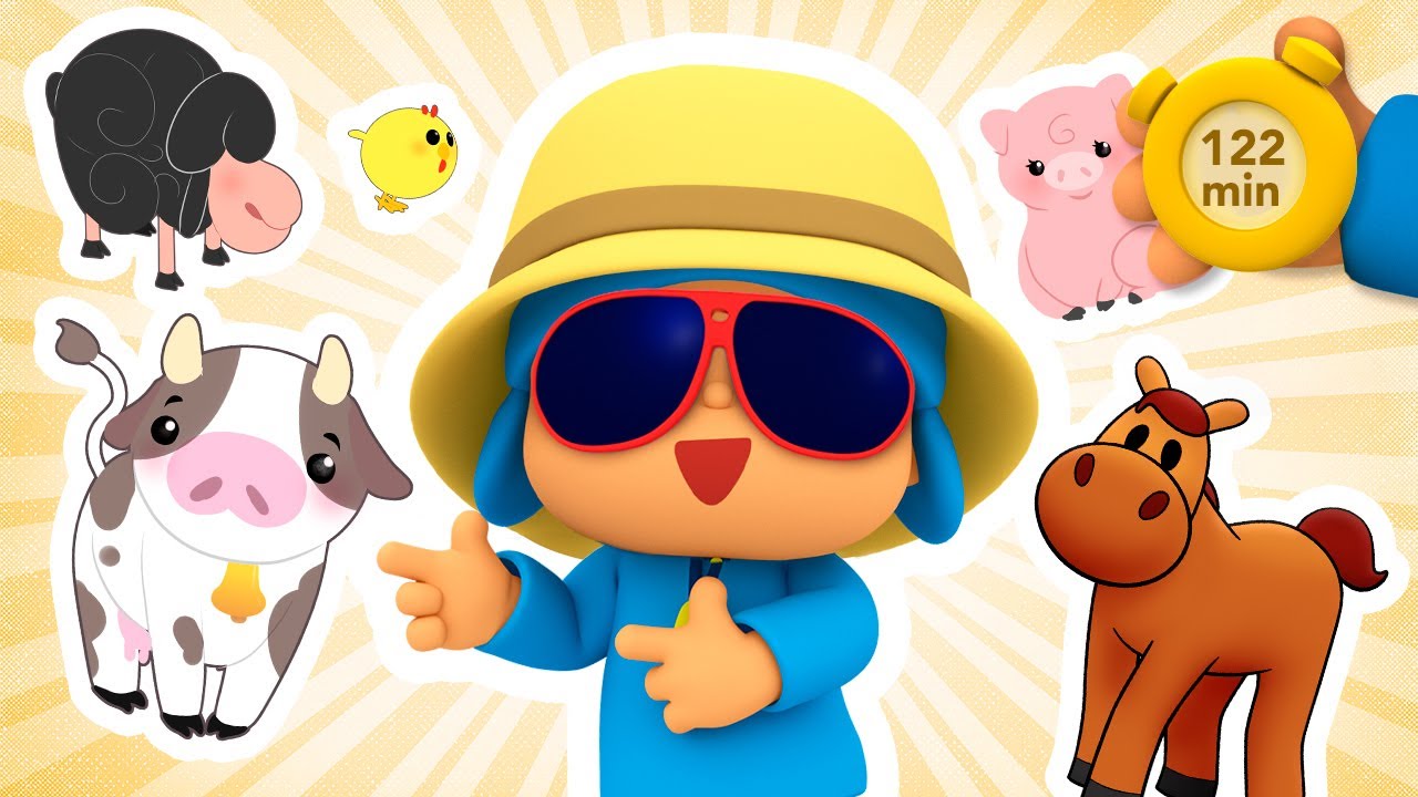 💌💞 Melhores amigos: Pato e Pocoyo 🫶, POCOYO E NINA, [60 min]