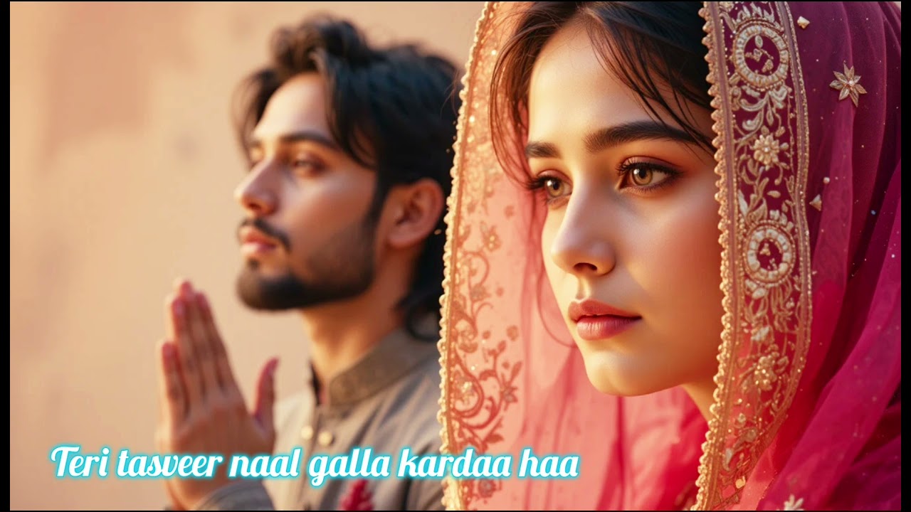 Teri Tasveer Naal Galla Kardaa Haa | Sad Punjabi Song | Heart Touching Punjabi Love Song