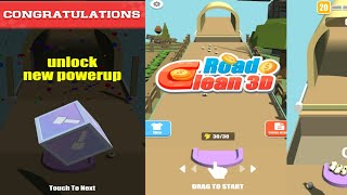 Road Clean 3D Game!! Android mobile play screenshot 3