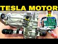 Inside 220kW Front Tesla Motor (small drive unit) Electronics Overview