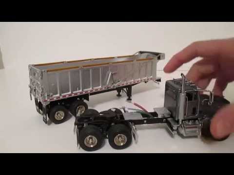 Camion Benne Peterbilt 357 Kokosing 1/50 Par SWORD - Modèle Réduit Occasion