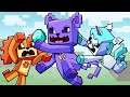 SKYBLOCK SMILING CRITTERS in MINECRAFT?! Poppy Playtime 3 Animation