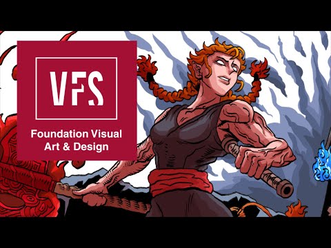 Lara The Dragon Hunter | Foundation Visual Art & Design | Vancouver Film School (VFS)