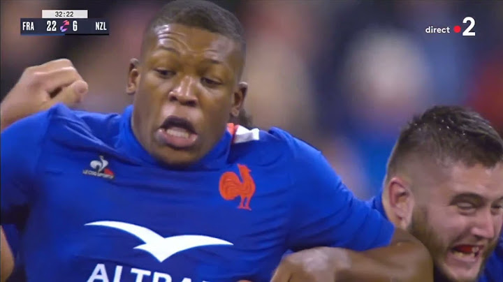 France VS All Blacks Résumé complet
