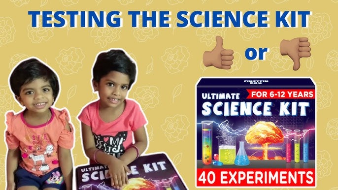 Doctor Jupiter Toy Kit for Kids 4-6 Year Olds, Science Experiments