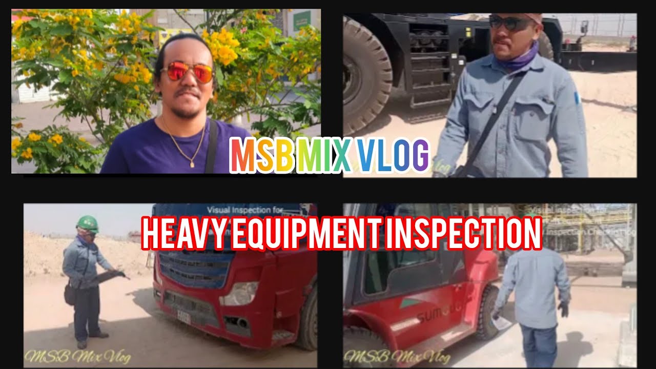 RANDOM SITE INSPECTION #PART7 #HEAVYEQUIPMENT - YouTube
