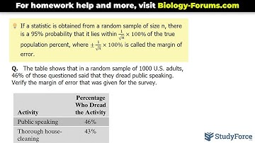 📚 How to use and interpret margin of error