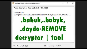 Fix .babuk (.babyk, .doydo) ransomware decryptor tool | how to remove virus