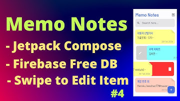 Memo Notes App (Full Package #4)