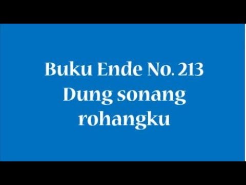 Dung sonang rohangku chord