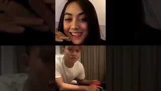 Azel Live Instagram Dngan Rizky Febian