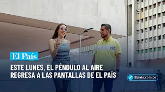 Starting this Monday, El Péndulo al Aire returns to El País Cali's screens.