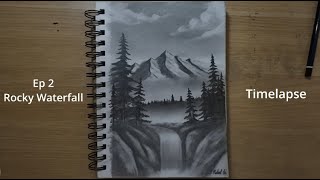 Ep 2 Rocky Waterfall | Timelapse