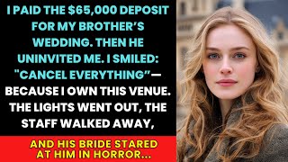 Information I Spent $65K On My Brother’s Wedding — He Uninvited Me, So I Closed The Doors Myself News