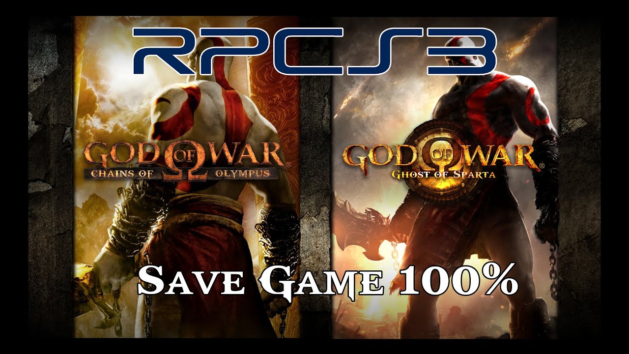 God of War Ghost of Sparta Save Games for PSP