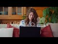 Medium Shot Of Positive Woman Doing Online Work From Home Okirakuhuhu Medium Shot Of Positive Woman Doing Online Work From Home Okirakuhuhu