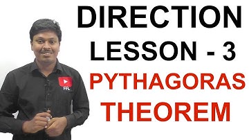 DIRECTION - PYTHAGORAS THEOREM - LESSON 3