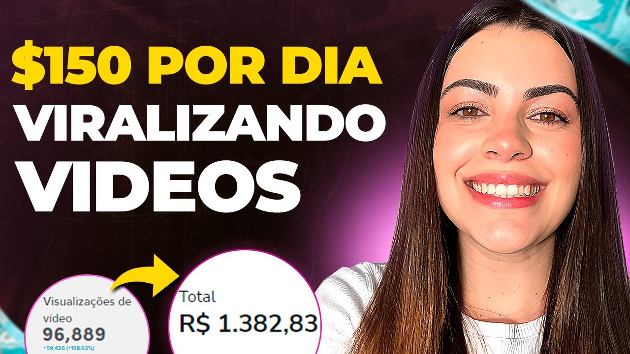 COMO GANHAR 150 REAIS POR DIA NA INTERNET VIRALIZANDO VIDEOS NO TIKTOK (Ganhar Dinheiro Online)