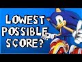 What is the Lowest Possible Score in Sonic Adventure 2? (Sonic Levels - Part 1)