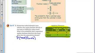 Algebra 2 Chapter 11 Section 4 Conditional Probability