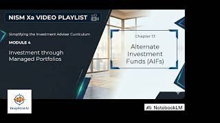 [V13] - Chapter 13: Alternate Investment Funds (AIFs) (NISM Series X-A)