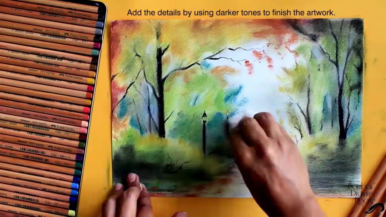 BEGINNER'S Guide to PASTEL PENCILS - Faber Castell Pitt Pastel Tutorial 