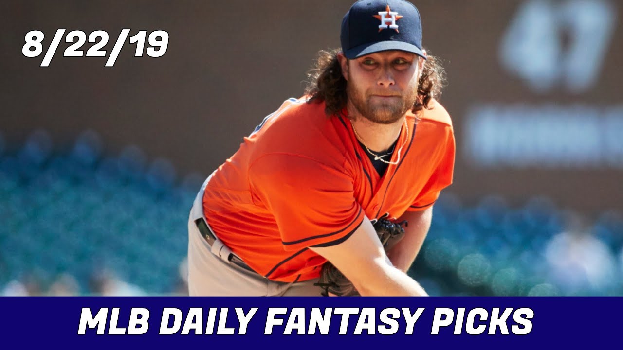 8/22/19 MLB Daily Fantasy Picks YouTube