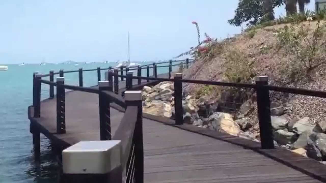 Airlie Beach Australia Bicentennial Boardwalk - YouTube