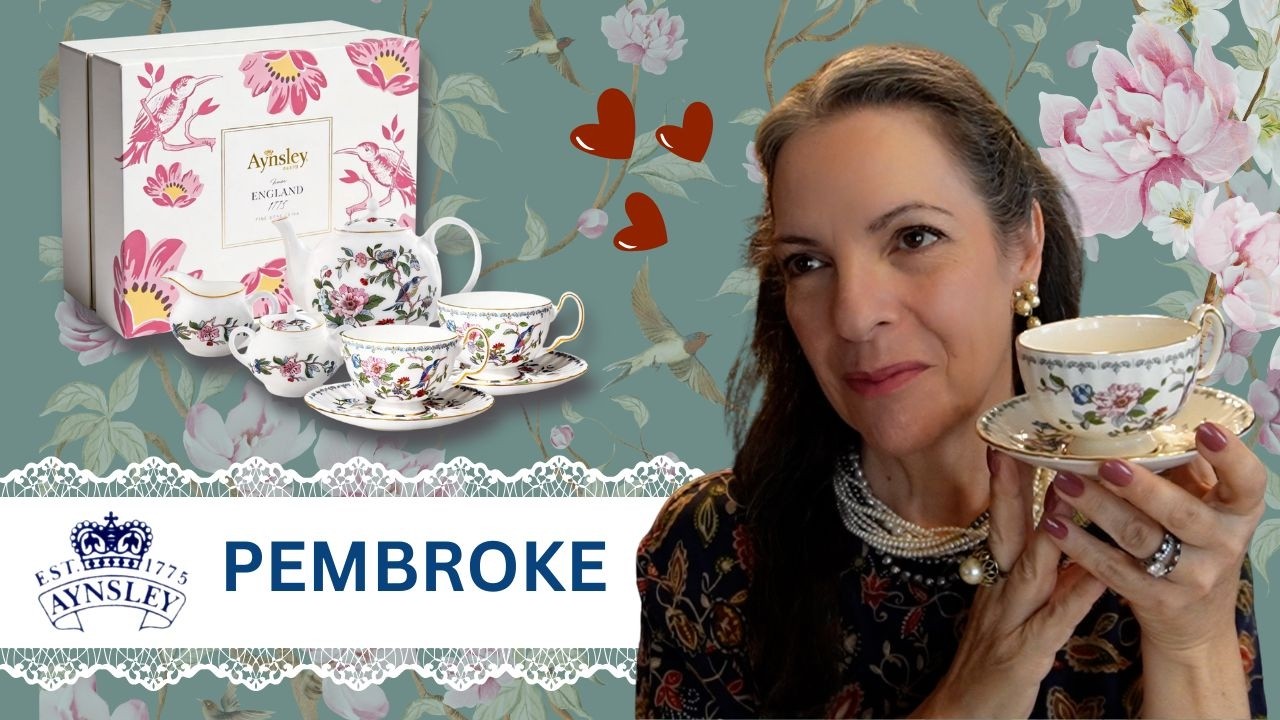 🫖Aynsley 1775 || Pembroke || Fine Bone China Tea Set || Unboxing