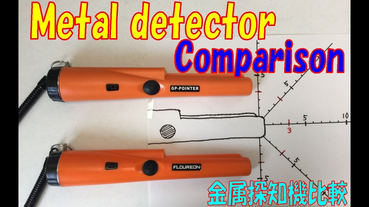 【金属探知機比較】Metal detector Comparison 全然違うよ！