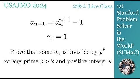 USAJMO 2025 Prep | 2024 Problem 3 Solution – USAMO, AIME, AMC 12/10/8, MathCounts Tutor & Problems