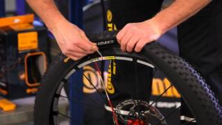 Continental - Tubeless Ready - Preparing the tire