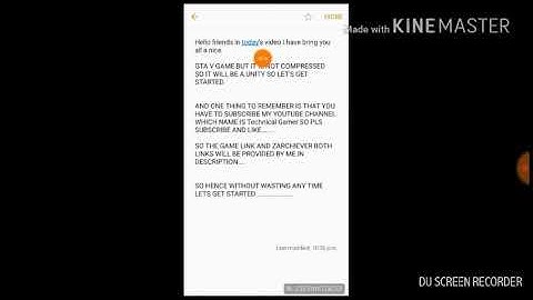 GTA V BY TECHNICAL GAMER BUT NOT COMPRESSED BUT UNITY v1.9 DOWNLOAD FOR ANDROID ......