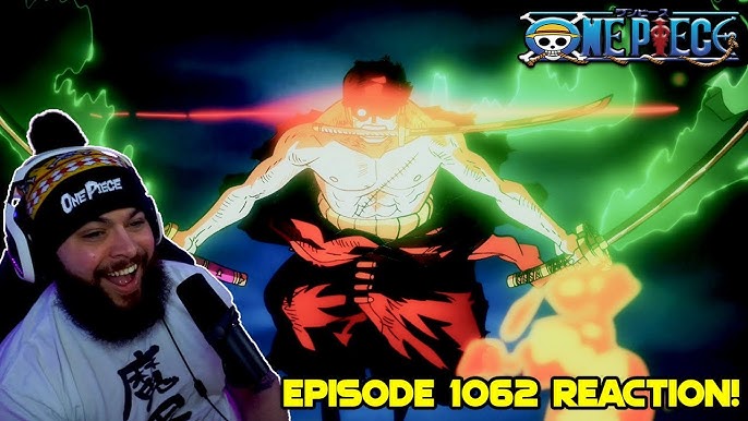 ZORO THE KING OF HELL ⚔️🔥  ONE PIECE EPISODE 1062 REACTION