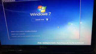 Windows 7 installation error load driver & missing cd/dvd drive device driver