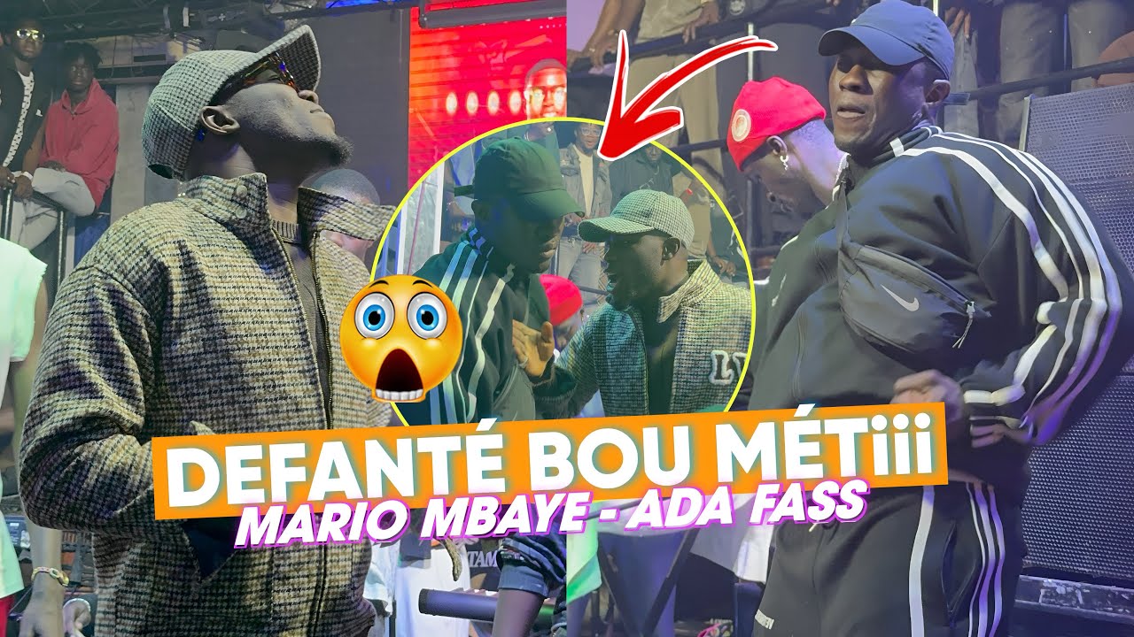 DEFANTÉ BOU MÉTiii😳 ADA FASS ak MARIO MBAYE / SOIRÉE IBRO NADIO #livesn #senegal 