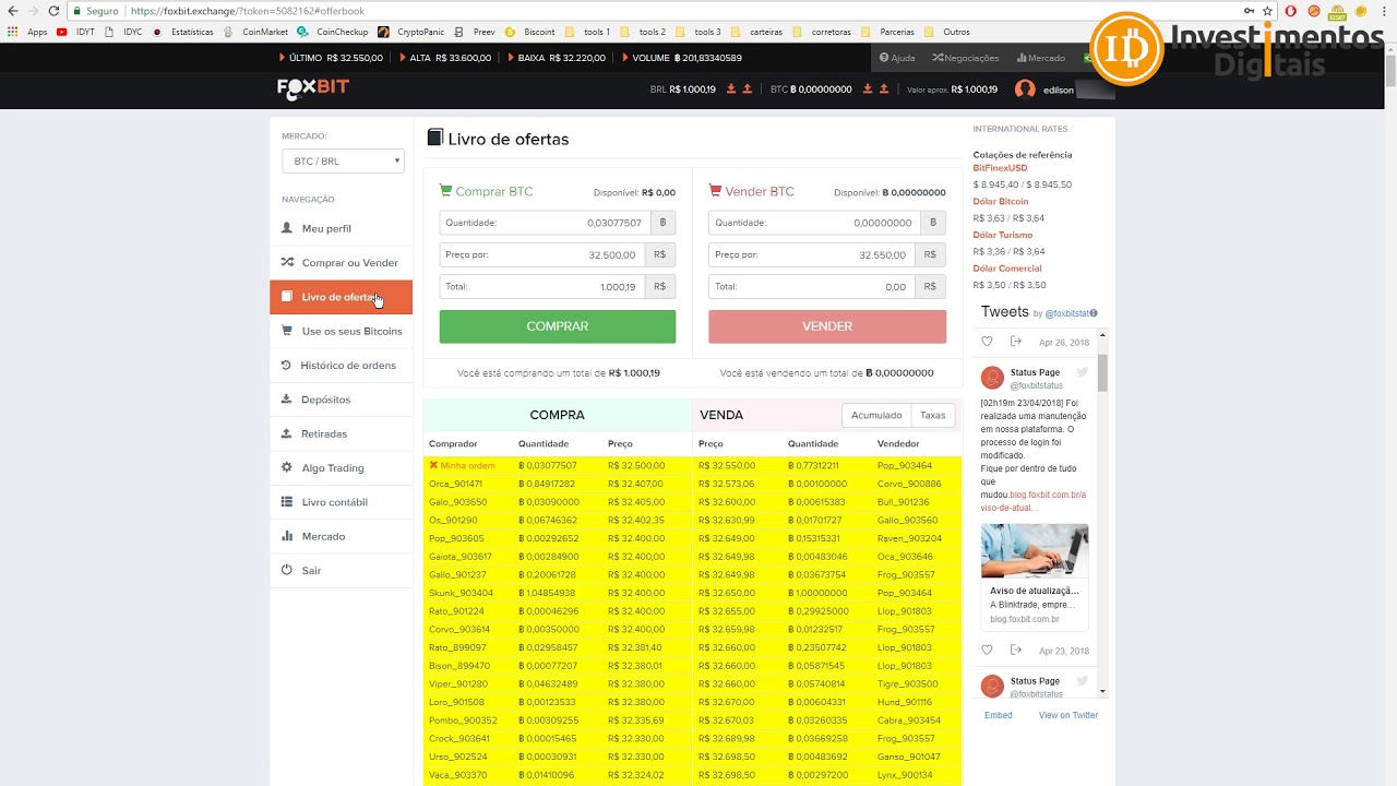 COMO COMPRAR BITCOIN NA FOXBIT YouTube como-comprar-bitcoin-na-foxbit-youtube