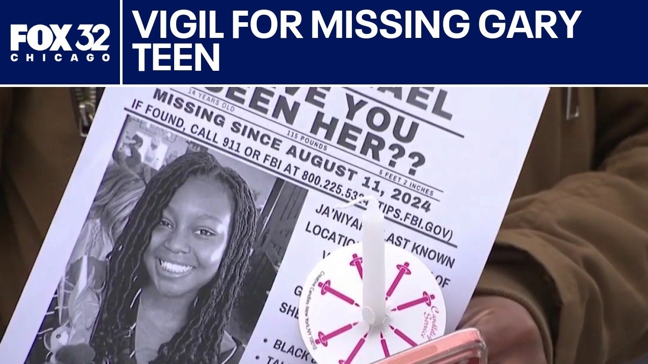 Vigil for missing Gary teenager