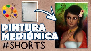 Cigana Carmem na Umbanda (Pictopsicografia | Pintura Mediúnica) | #Shorts