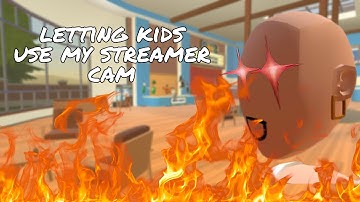 Letting kids use my streamer cam and this is what i come back with... -RecRoom