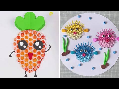 Best Bubble Wrap Art Activities for Kids | Fun Bubble Wrap Craft Ideas and Activities Kids will Love