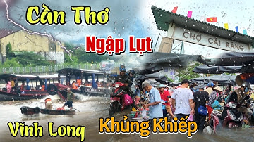 Quá Đẹp Chợ Nổi Cái Răng Mùa Nước Nổi Cần Thơ Ngập Lụt Quốc Lộ 1 Bình Minh Vĩnh Long Lũ Tràn Về